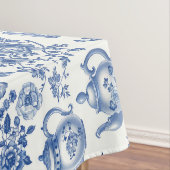 Tea Chinoiserie French Toile du Jouy Pattern Tafelkleed (Voorbeeld)