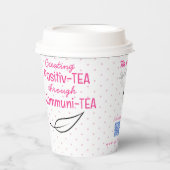Tea citeert aangepaste papierkatoentheekopjes voor papieren bekers (Voorkant)
