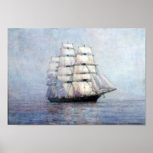 Tea Clipper Cutty Sark Poster (Voorkant)