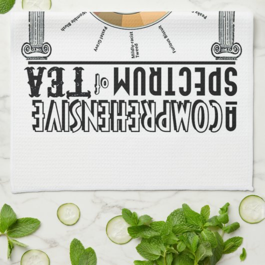 Tea Color Spectrum Tea Towel Theedoek (Gevouwen)