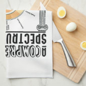 Tea Color Spectrum Tea Towel Theedoek (Quarter Fold)