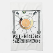 Tea Color Spectrum Tea Towel Theedoek (Verticaal)