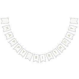 Tea Confetti Waterverf Stippen Bunting Flag Vlaggetjes