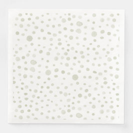 Tea Confetti Waterverf Stippen Papier servet