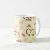 Tea, Cookies en Cake Time Sketch Koffiemok (Voorkant rechts)