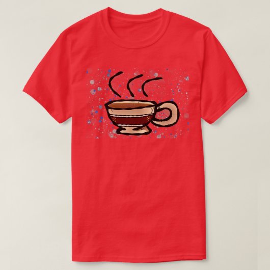 Tea Cup 3 T-shirt (Design voorkant)