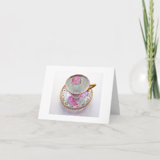  Tea Cup Blank, bedankt