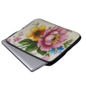 Tea Cup Bloemen Boeket Elektronica Tas (Voorkant onderkant)