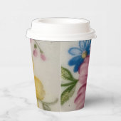 Tea Cup Bloemen Boeket Papieren beker (Rechts)