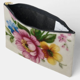 Tea Cup Bloemen Boeket Print Cut Naaizak Etui