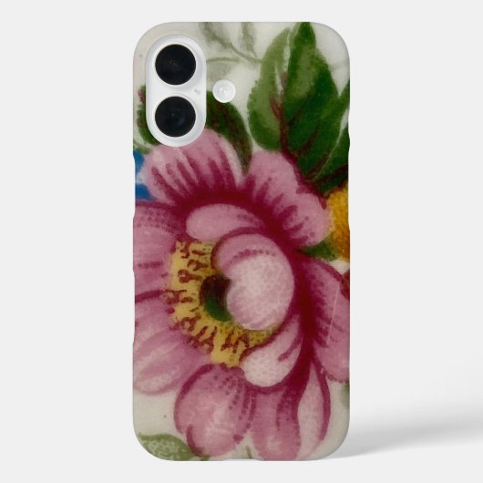 Tea Cup Bloemen Boeket Telefoonhoes Case-Mate iPhone Case (Achterkant)