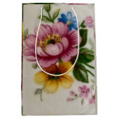 Tea Cup Bloemenboeket Medium Cadeauzakje (Voorkant)