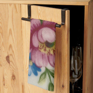 Tea Cup Bloemenboeket Theedoek