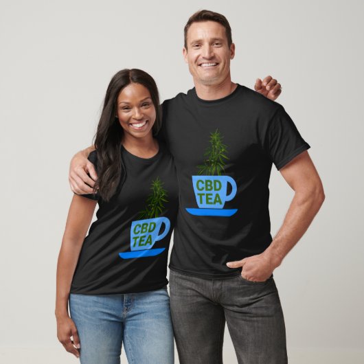 Tea Cup Cbd Oil Cbd Tea Drinker T-shirt (Unisex)