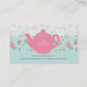  Tea Cup en Visitekaartje Teapot (Achterkant)