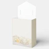 Tea Cup en White Rose Wedding Bedankdoosjes (Geopend)