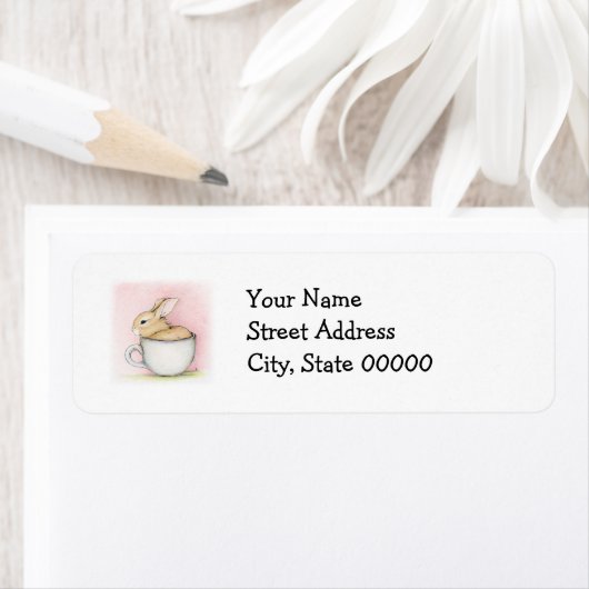 Tea Cup Etiket (Insitu)