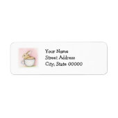 Tea Cup Etiket (Voorkant)