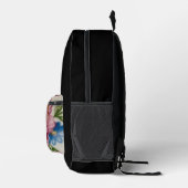 Tea Cup Floral Bouquet  Bedrukte Rugzak (Rechts)