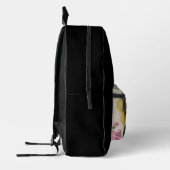 Tea Cup Floral Bouquet  Bedrukte Rugzak (Links)