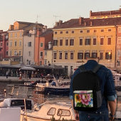 Tea Cup Floral Bouquet  Bedrukte Rugzak