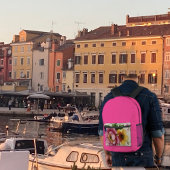 Tea Cup Floral Bouquet  Bedrukte Rugzak