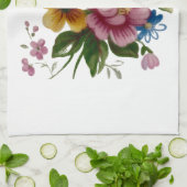 Tea Cup Floral Bouquet Theedoek (Gevouwen)