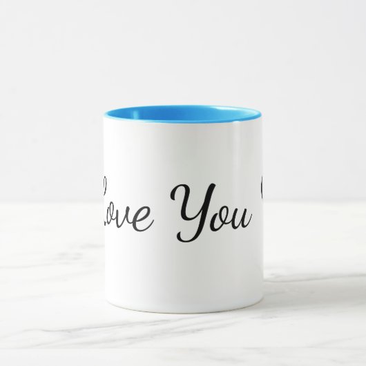 Tea Cup I Love You ❤️ Mok (Midden)