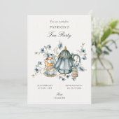 Tea cup kaart (Staand voorkant)