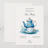 Tea cup kaart (Voorkant / Achterkant)