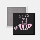 Tea Cup Magneet (Voorkant / Achterkant)