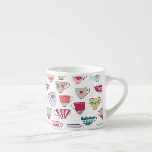 Tea Cup Moderne Espresso Cup Kop (Rechts)