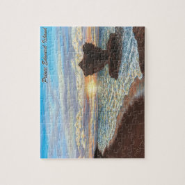 Tea Cup Rock Puzzle met Gift Box Legpuzzel