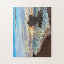 Tea Cup Rock Puzzle met Gift Box Legpuzzel