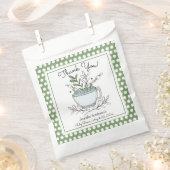 Tea Cup Tea Party Baby shower Bedankzakje (Geknipt)