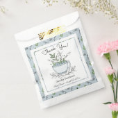 Tea Cup Tea Party Baby shower Bedankzakje (Gezegeld)