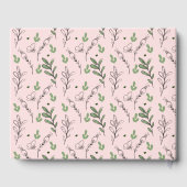 Tea Cup Tea Party Baby shower Guest Book Gastenboek (Achterkant)