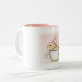 Tea Cup Tweekleurige Koffiemok (Voorkant links)