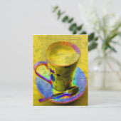 Tea Cup Uitnodiging (Staand voorkant)