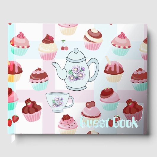 Tea & Cupcakes Gastenboek (Voorkant)