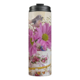 Tea Cups en Daisies Thermosbeker