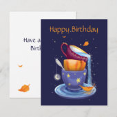 Tea cups Herfst Whimsical (Voorkant / Achterkant)