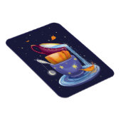 Tea cups Herfst Whimsical Magnet Magneet (Rechterzijde)