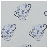 Tea cups kobalt stof (Close Up)