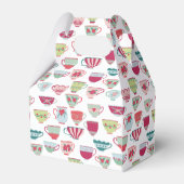 Tea Cups Modern  Bedankdoosjes (Achterkant)