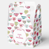 Tea Cups Modern  Bedankdoosjes (Geopend)