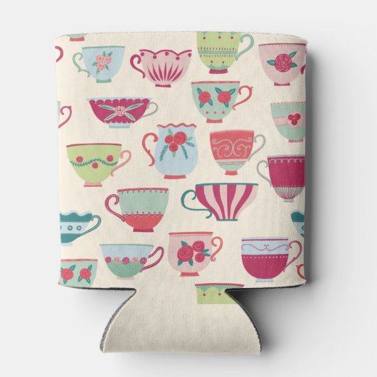 Tea Cups Modern  Blikjeskoeler (Achterkant)