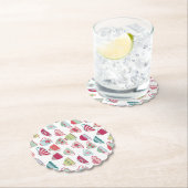 Tea Cups Modern  Kartonnen Onderzetters (Insitu)
