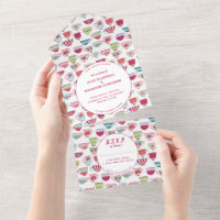 Tea Cups Modern Vintage Wedding