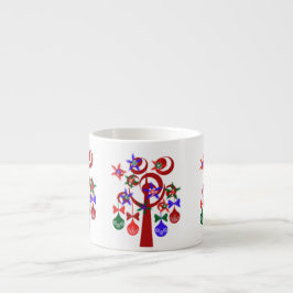 TEA CUPS OF EXPRESSO-MOKKEN - CHRISTMAS DESIGN GIF ESPRESSO KOP